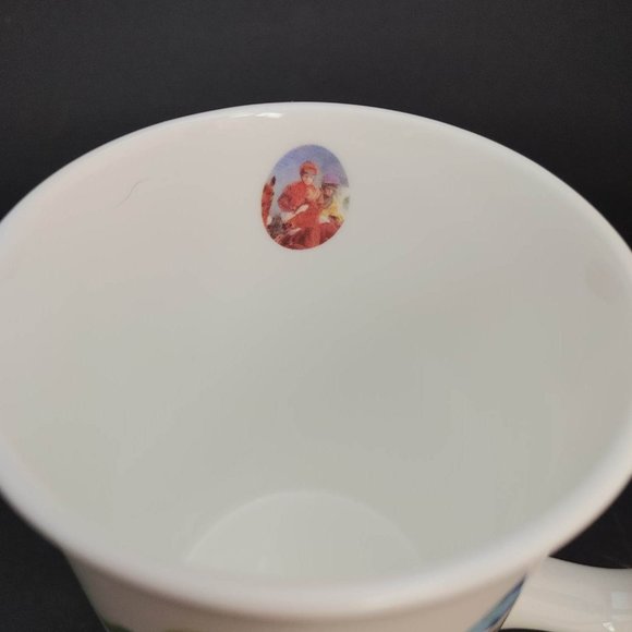 New Ashdene Australia "False Start" Coffee Tea Mug Fine Bone China Horse Racing - Picture 6 of 9